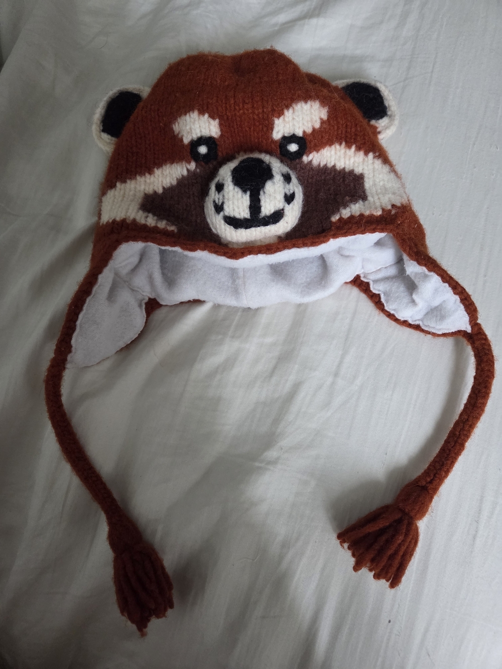 Youth Red Panda Earflap Hat